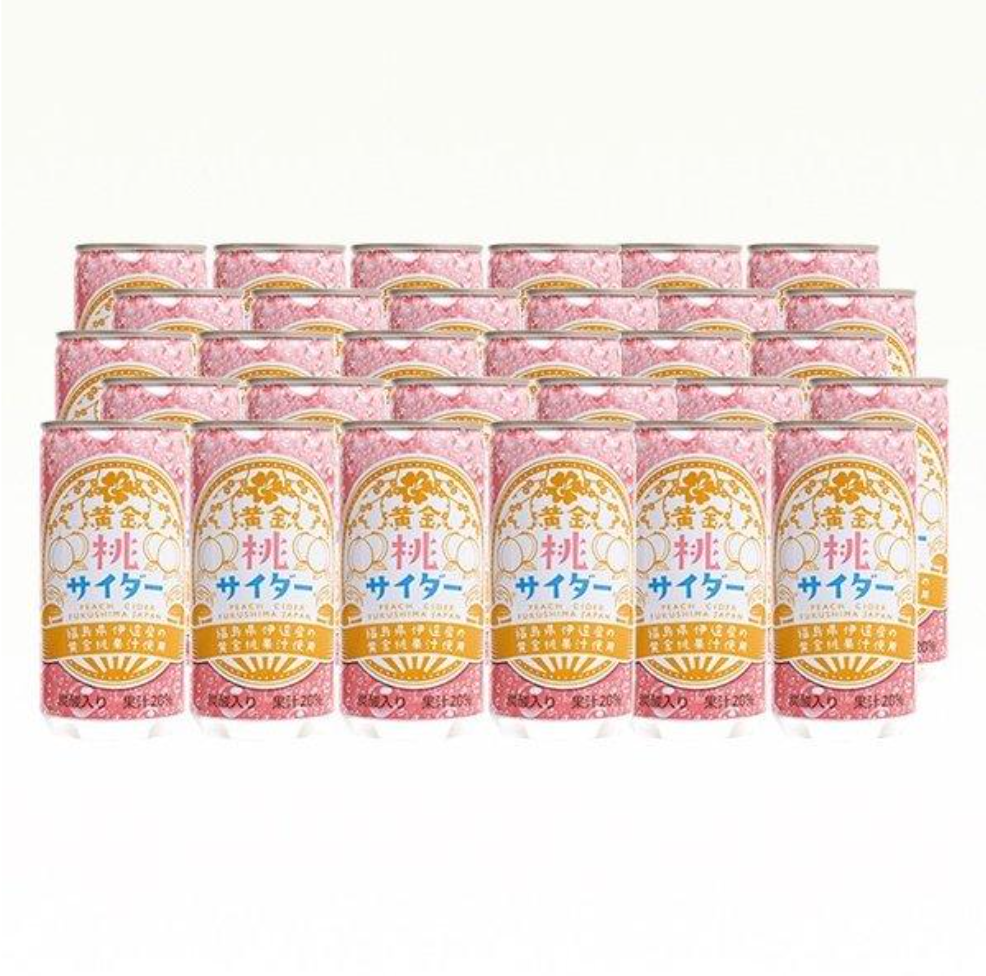 黄金桃サイダー 30本入×3ケース